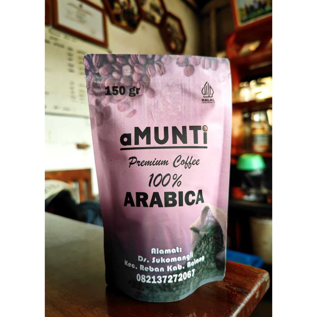 

Kopi Arabica Premium (Proses Full wash) 150 gr