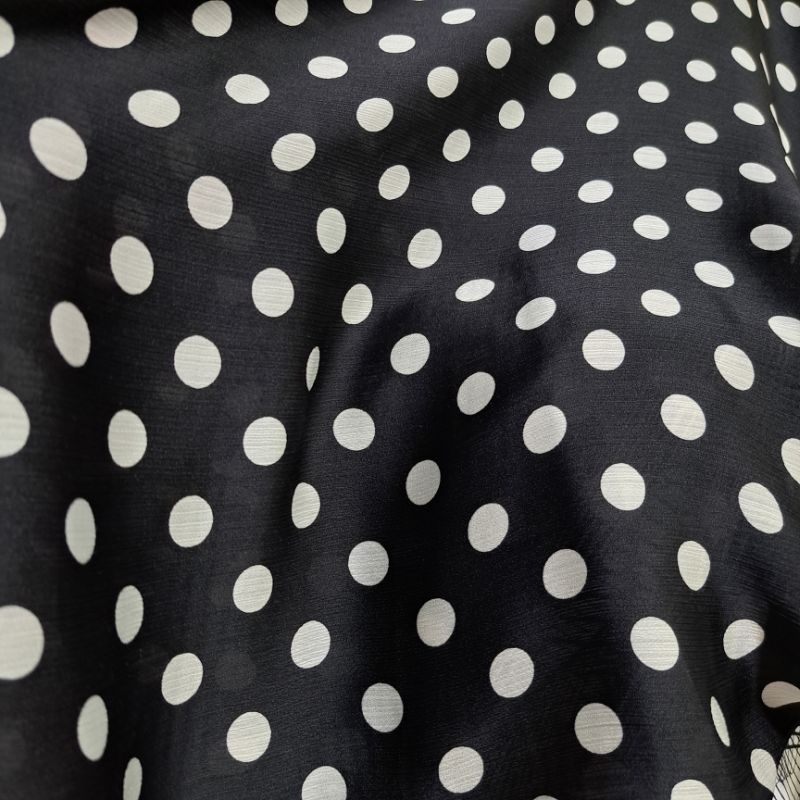 kain bahan cradenza silk motif | kain cradenza motif polkadot | kain cradenza silk dn premium