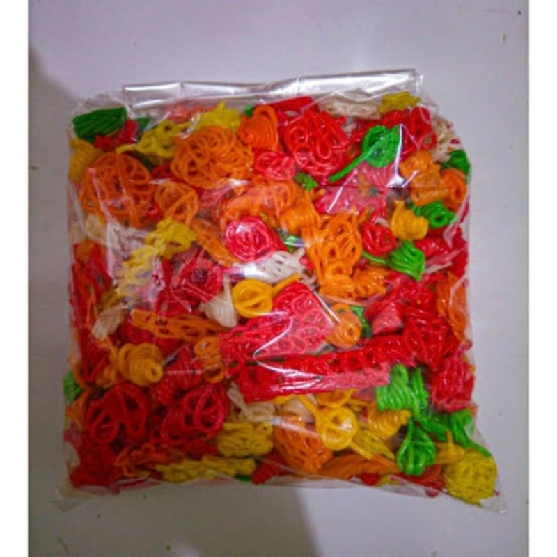 

Krupuk Seblak Warna-warni 20 pcs | Cemilan Kriuk Goreng – Dapur Kriuk!