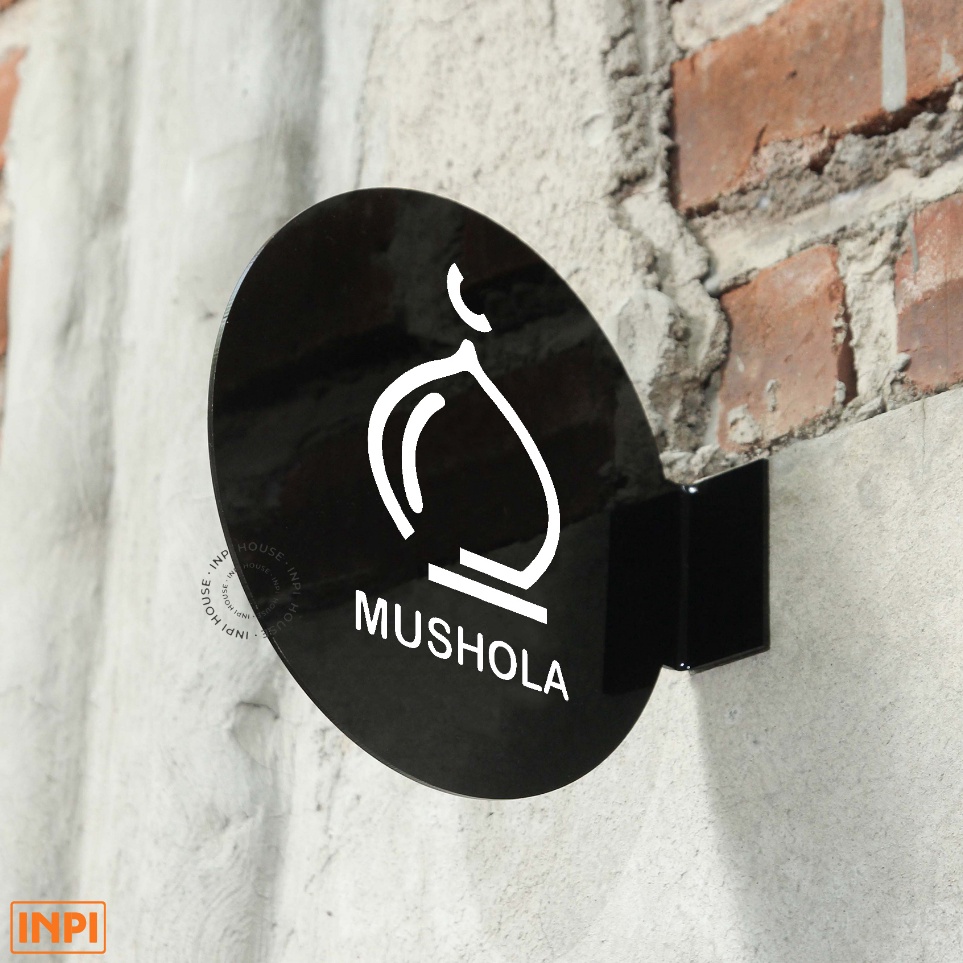 

KODE W66G Signage Acrylic Pop Up Sign Lingkaran 15 cm Mushola