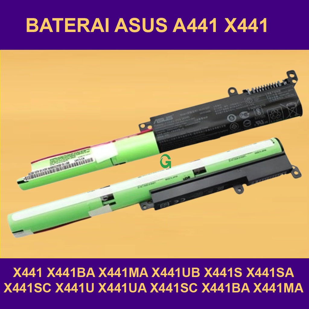 BATERAI ASUS X441 X441BA X441MA X441UB X441S X441SA X441SC X441U X441UA X441SC X441BA X441MA