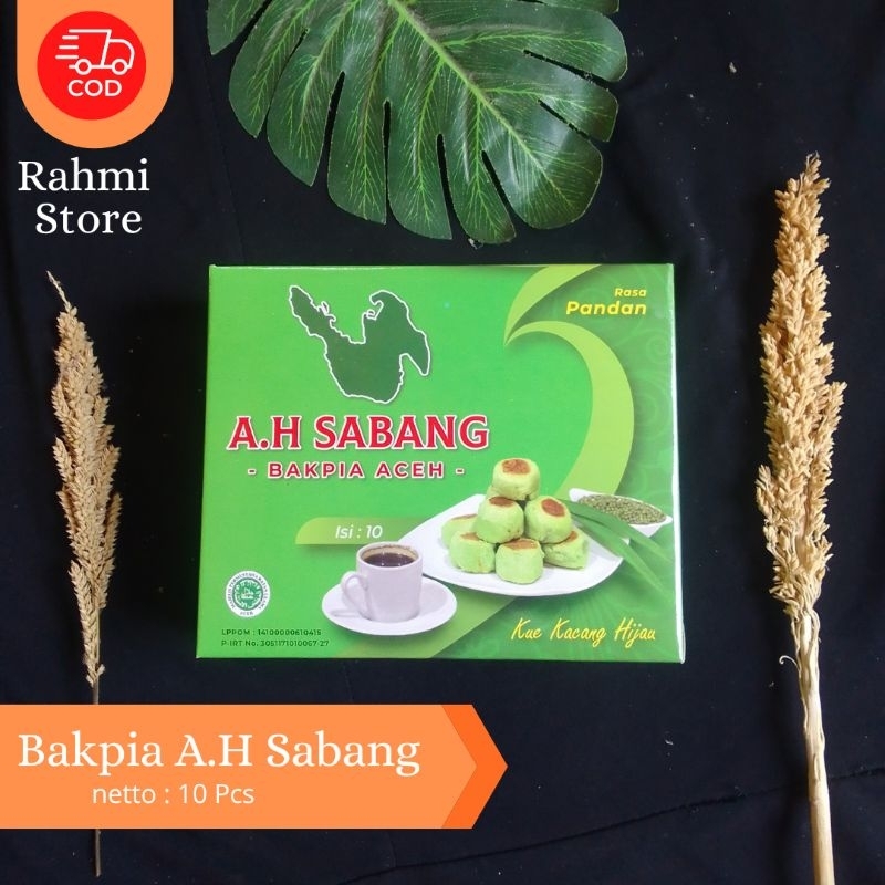 

Bakpia khas sabang Aceh rasa original kacang hijau isi 10 pcs