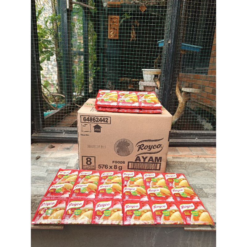 

Royco Kaldu Rasa Ayam 8 Gram 4 Bag isi 144 Sachet