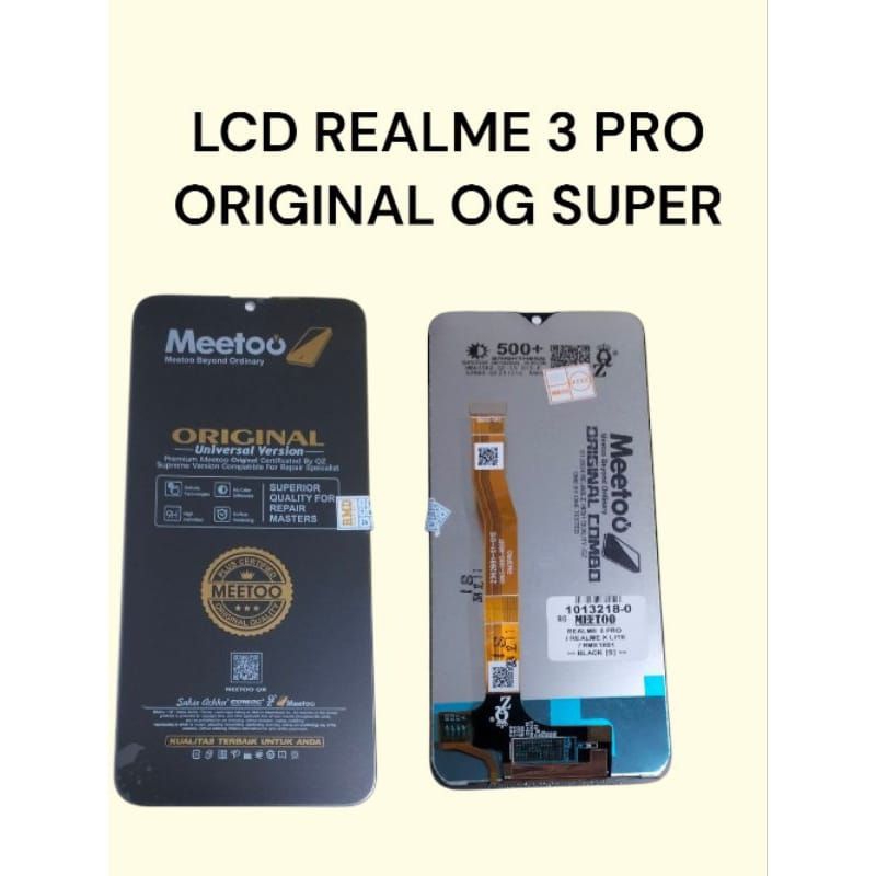LCD TOUCHSCREEN REALME 3 PRO ORIGINAL OG SUPER BERGARANSI KWALITAS TERJAMIN