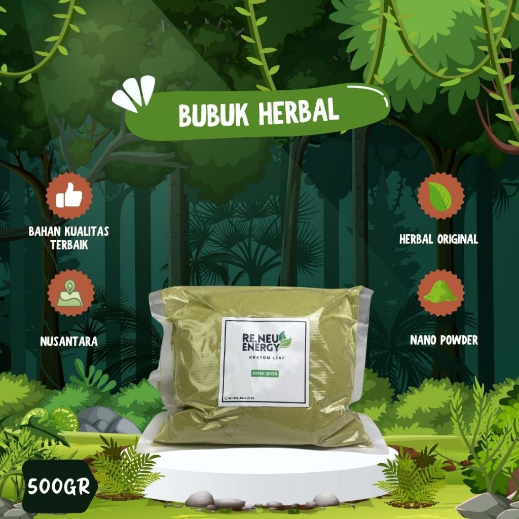 

NE kemasan 500gr herbal serbuk aslii siapseduuh