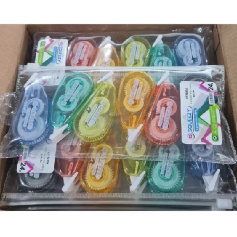 

[ 6 pcs ] TIPEX ROLL SQUEEZY CT-SQ04