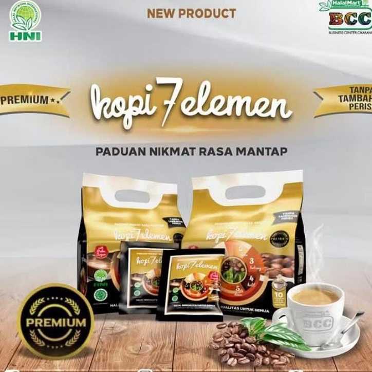 

KOPI 7 ELEMEN PREMIUM paduan nikmat rasa mantap