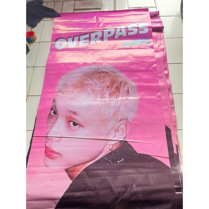 BANNER SEPANDUK BEKAS EVENT bahan TEBAL || TERMURAH UK 1 x 3 M
