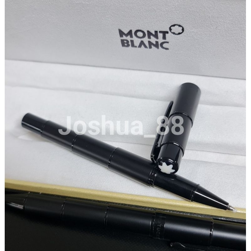 

Pulpen Mewah Ballpoint Montblanc Colloseum BP/RB Full Black Premium