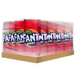 

Fanta Minuman soda Stroberi Kaleng - Karton 24 X 250 ML