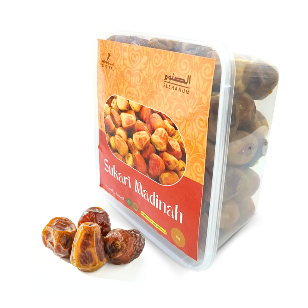 

Kurma Sukari Premium 1kg / kurma sukari 1 kg asli 100% original / Kurma Sukari 1kg / Elshanum Grup