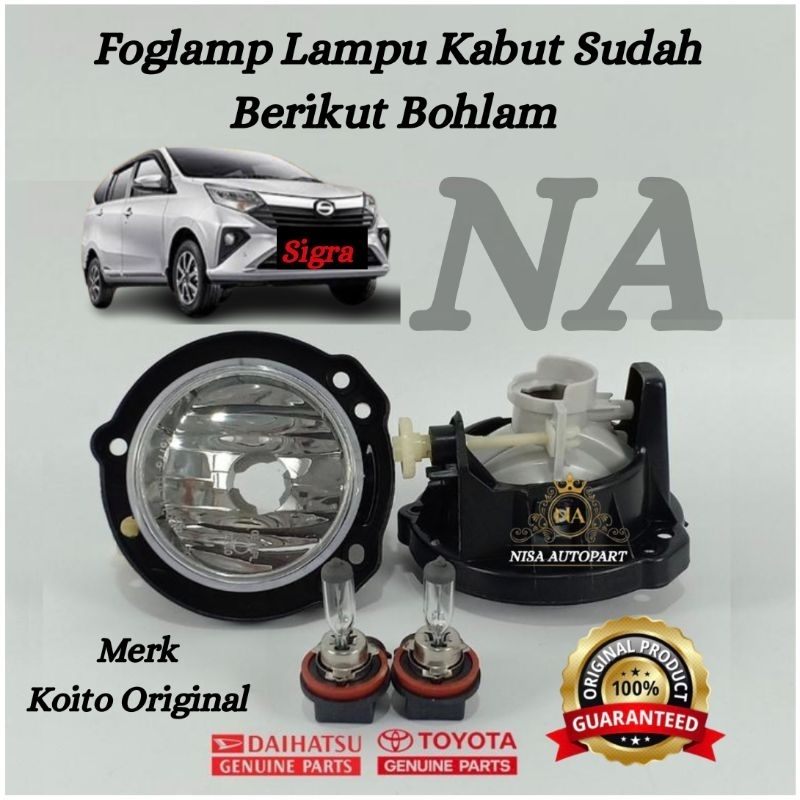 Foglamp Lampu Kabut Sigra 2015 2016 2017 2018 2019 2020 2021 2022 2023 2024 2025