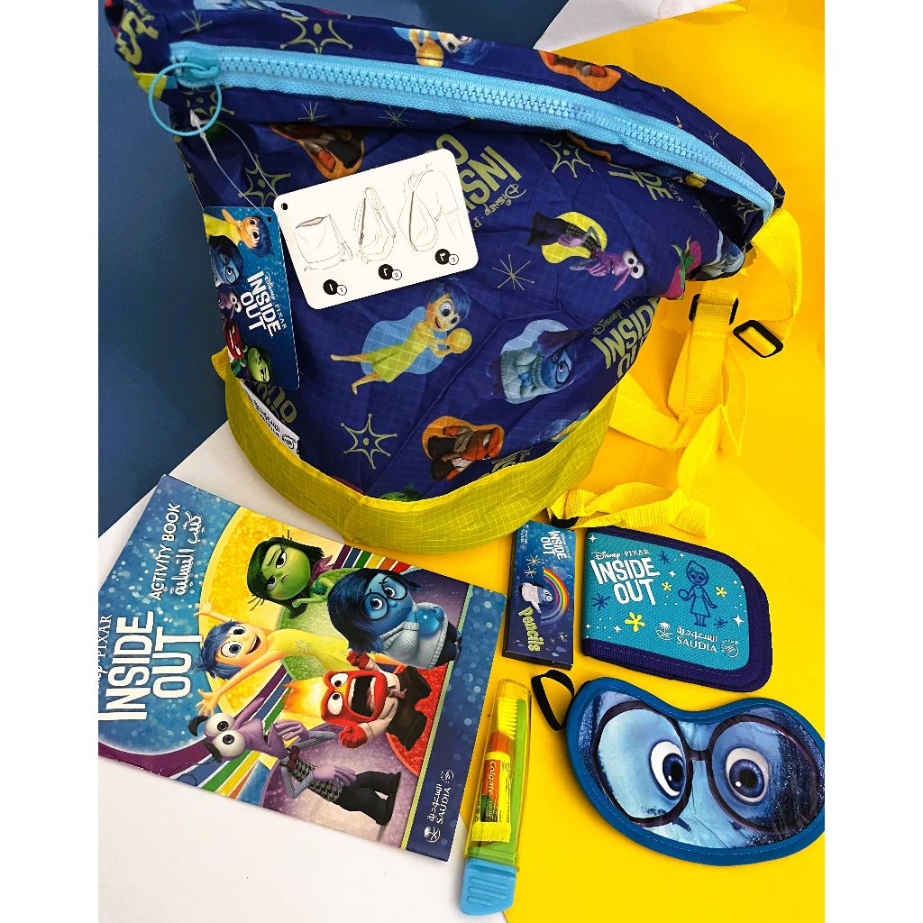 NEW Tas Anak Travel Bag Kids Travel Kit Airways QATAR - SAUDIA - TURKISH - SINGAPORE
