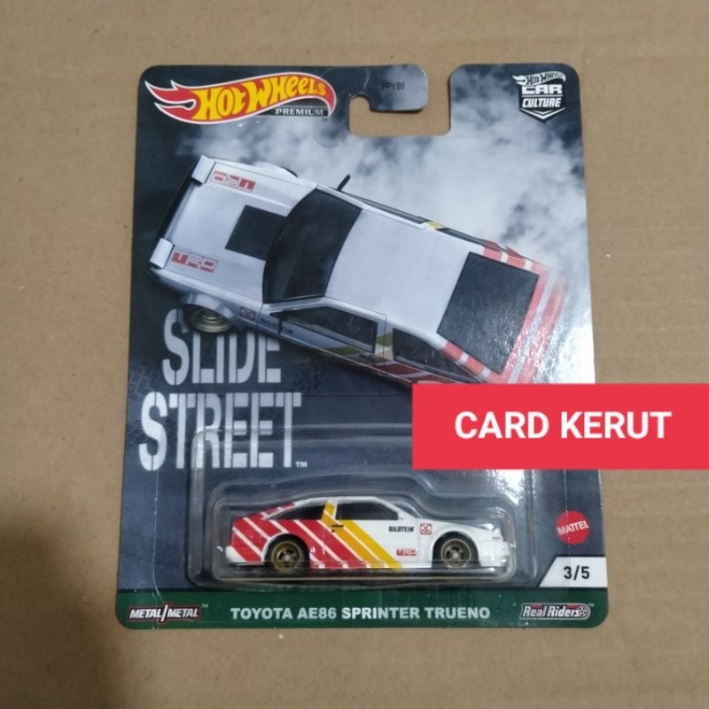 hotwheels Toyota ae86 slide street