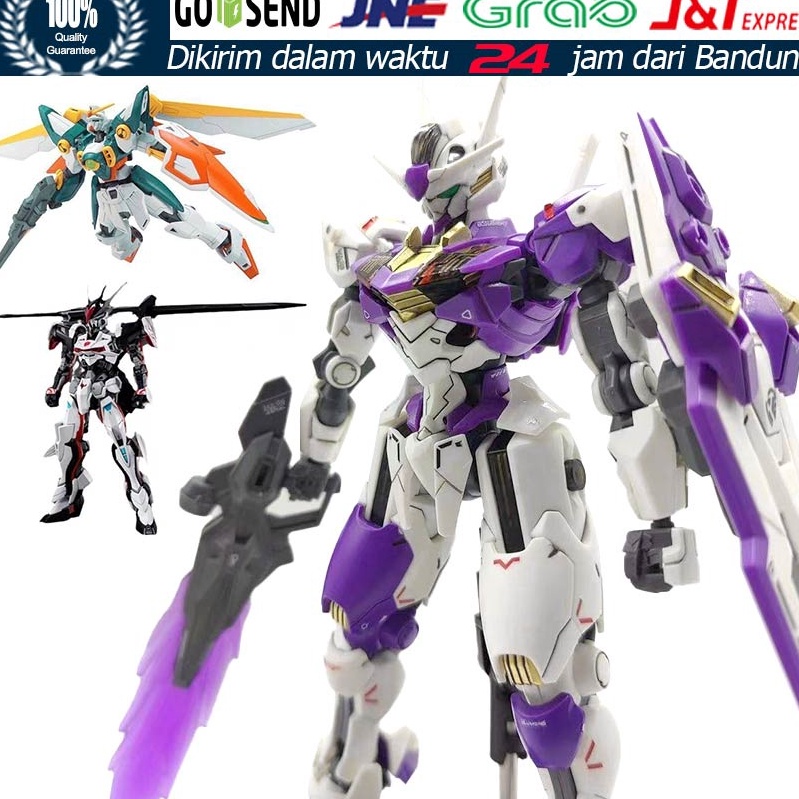 KODE M43F Gundam HG The Witch Of Mercury Aerial 1144 Mainan Kit Model Gundam Asli untuk Hadiah Anaka