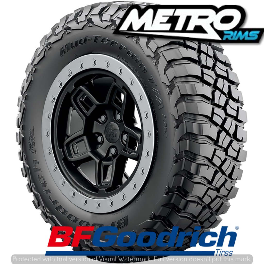 ban mobil kasar import ring 17 265/70 merk BFgoodrich KM3 ukuran 265 70 R17 ban mobil pajero ranger