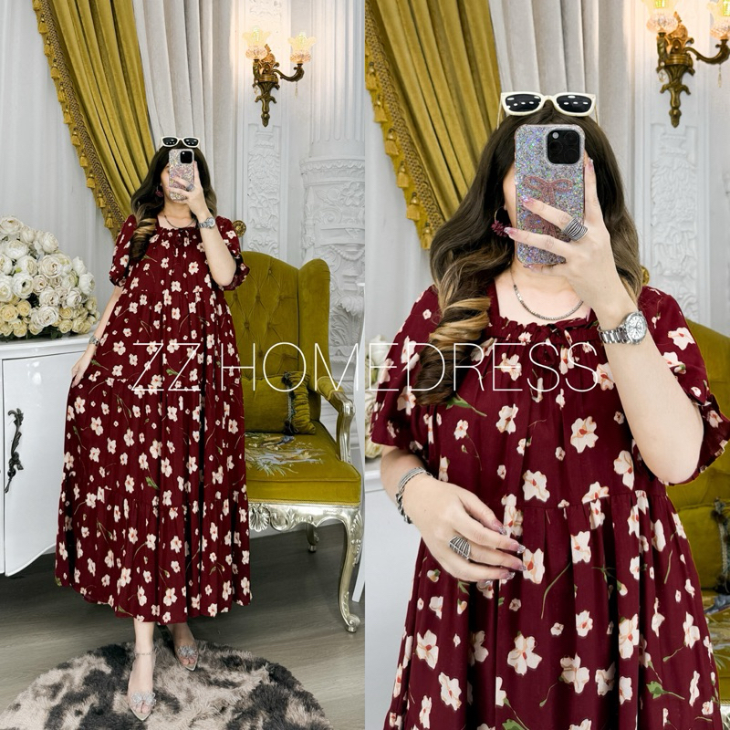 Jessy Dress merek Zz homedress