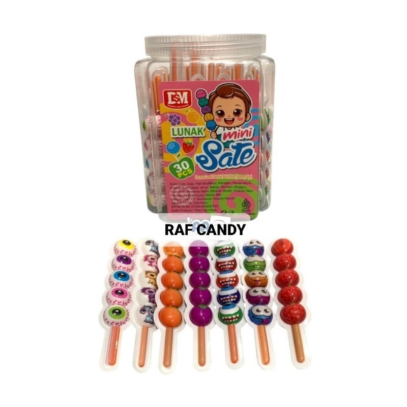 

DSM Permen Lunak Mini Sate 30 Stick