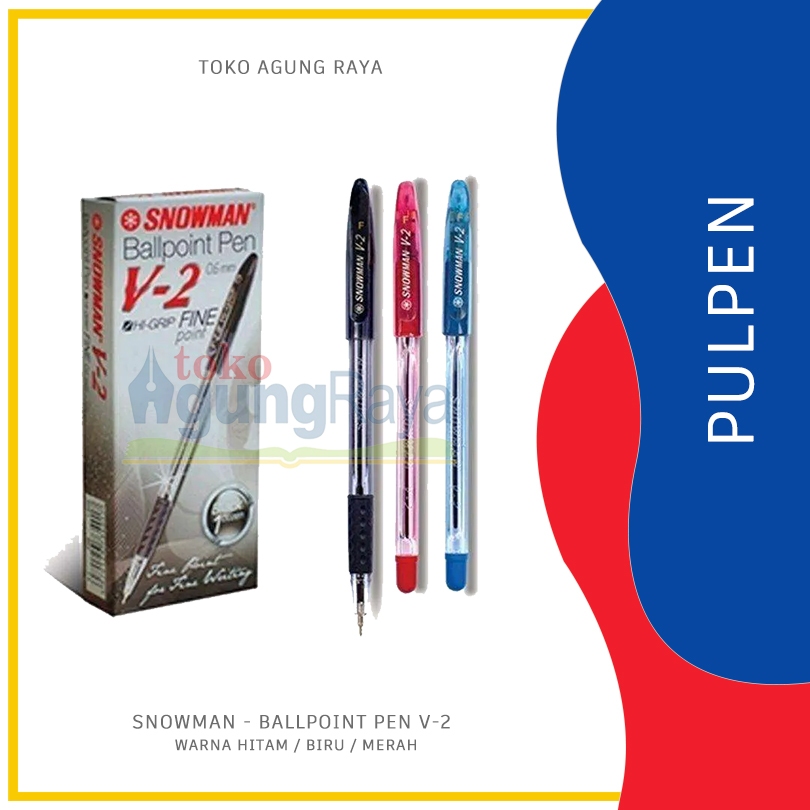 

PEN V-2 SEMI GEL 0,7 MM SNOWMAN