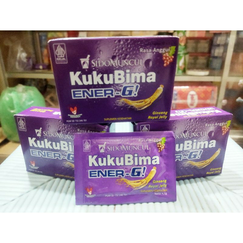 

kukubima anggur 1 box isi 6 sachet x 4,5 gr