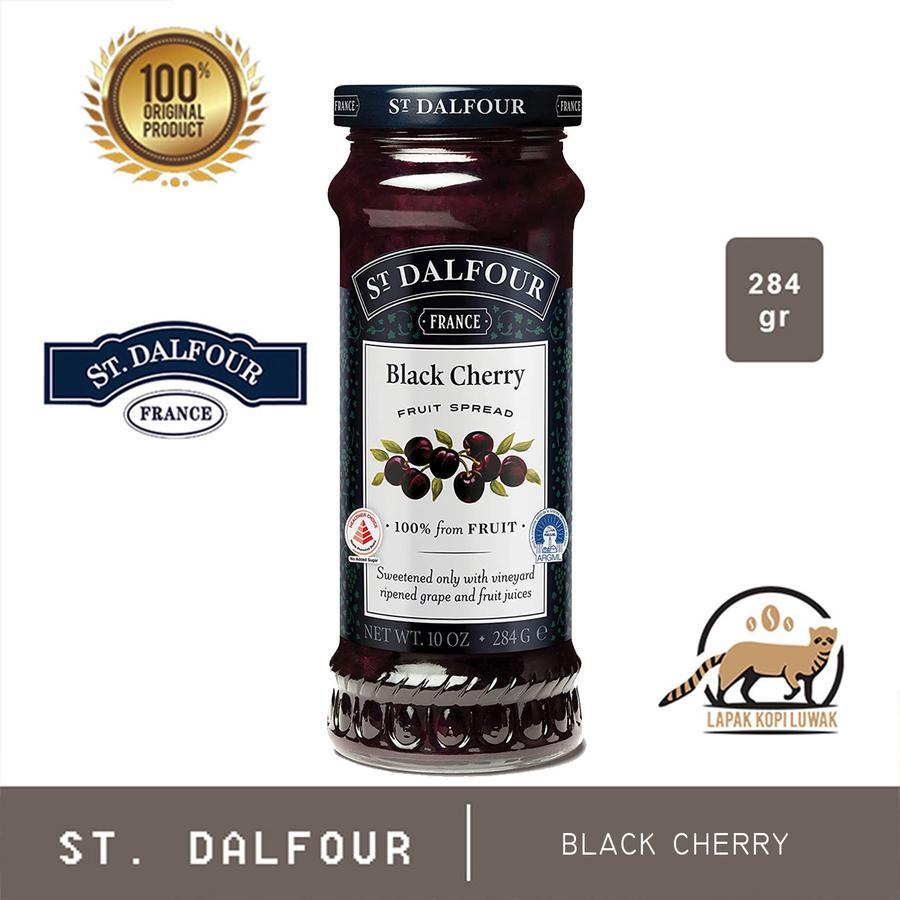 

Selai St. Dalfour Black Cherry Jam 284 Gr