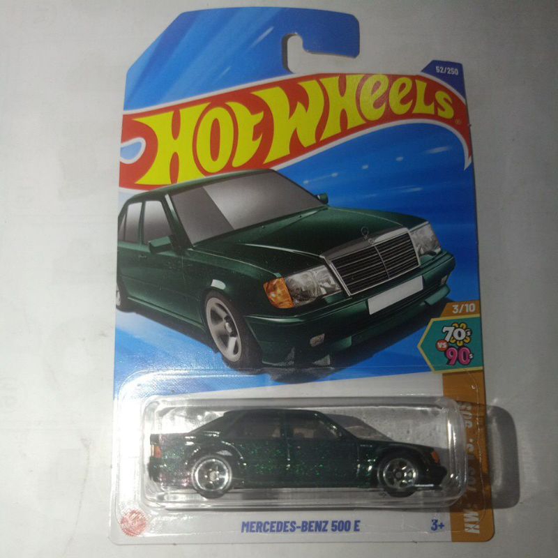 HW Mercedes - Benz 500 E wrna hijau