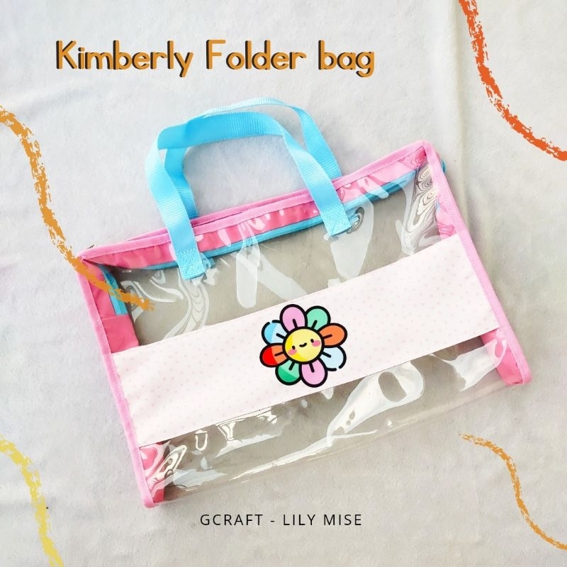 

kimberly folder bag - tas les - tas map - tas folder - girl