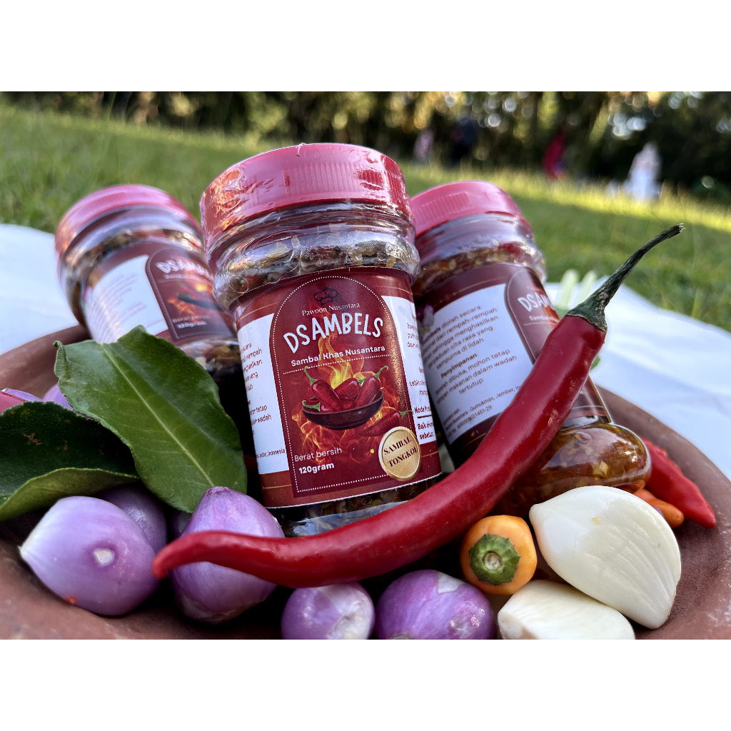 

Dsambels Paket Hemat Sambel Rica, Teri, Tongkol, Cumi, Udang Rebon, Matah