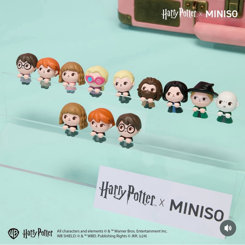 MINISO X HARRY POTTER MINI BEAN HIPPERS [SELECTED]