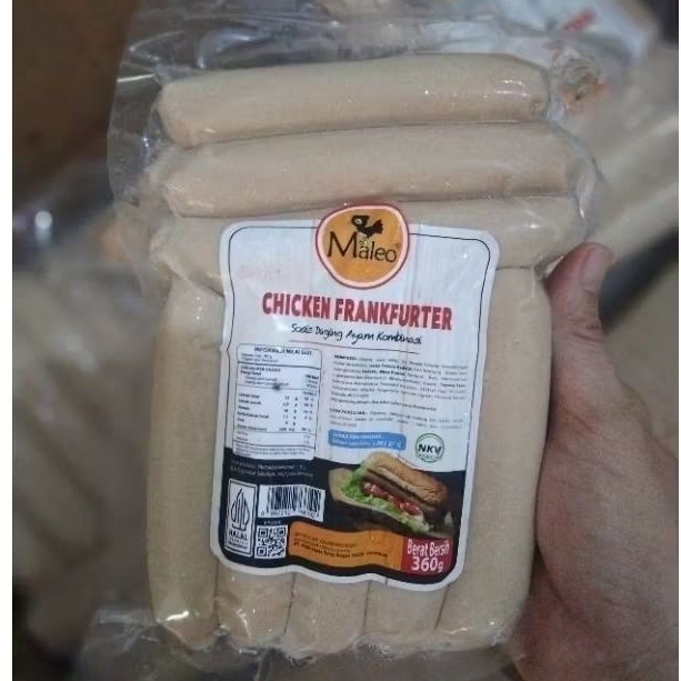 

Maleo Chicken Frankfurter 360gr