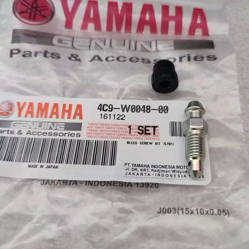 BAUT NEPEL PEMBUANGAN ANGIN KALIPER CALIPER RXKING RXS RXZ RX KING COBRA ORIGINAL 4C9-W0048-00 4TT-W