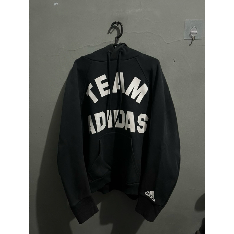 Preloved Hoodie Adidas  - Warna Hitam