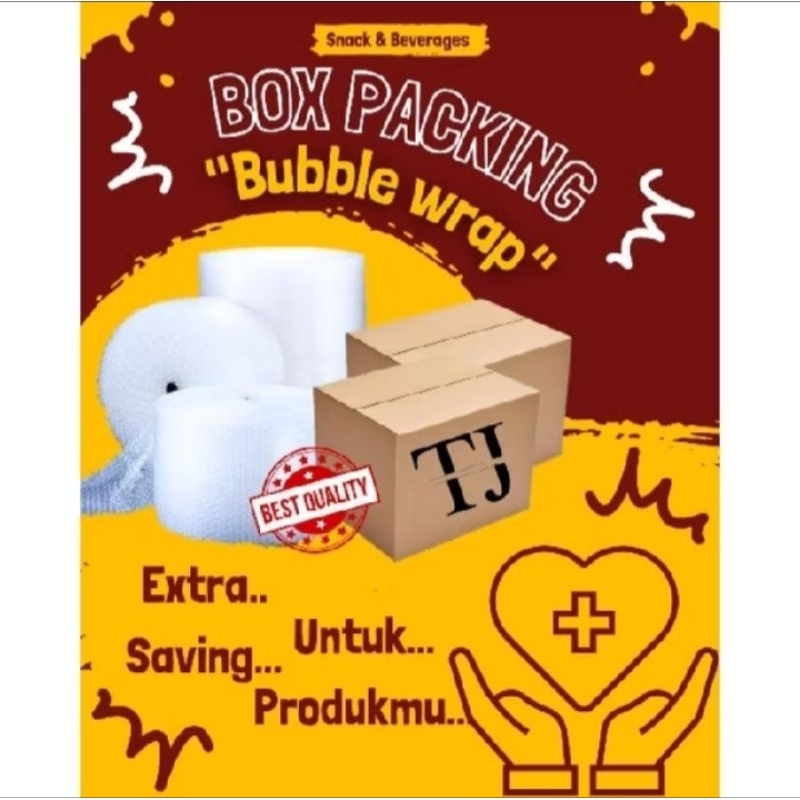 

EXTRA DUS & BUBLE WRAP (agar aman)