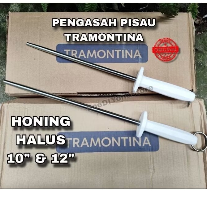 Asahan Tramontina Honing 25cm & 30cm Stik HALUS Original