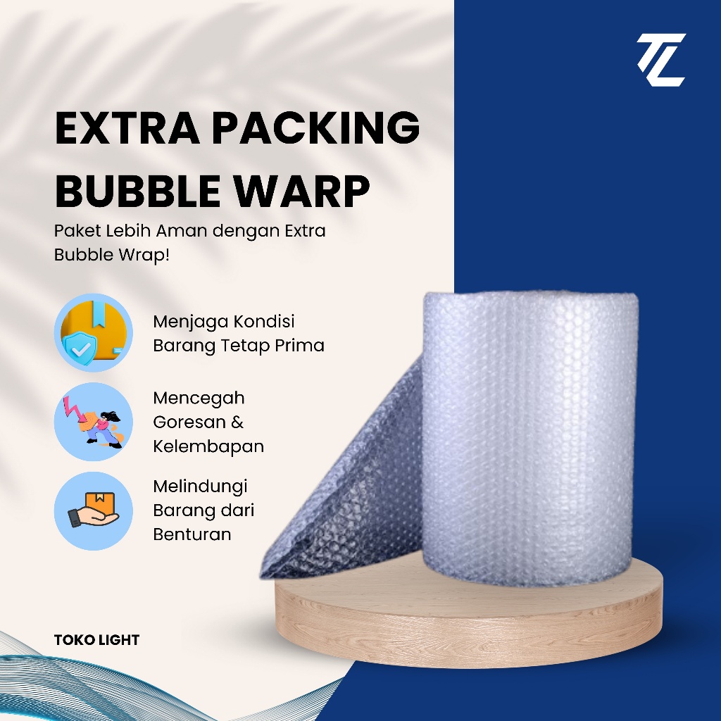 

Extra Packing Bubble Wrap – Tambahan Keamanan untuk Barang Kiriman