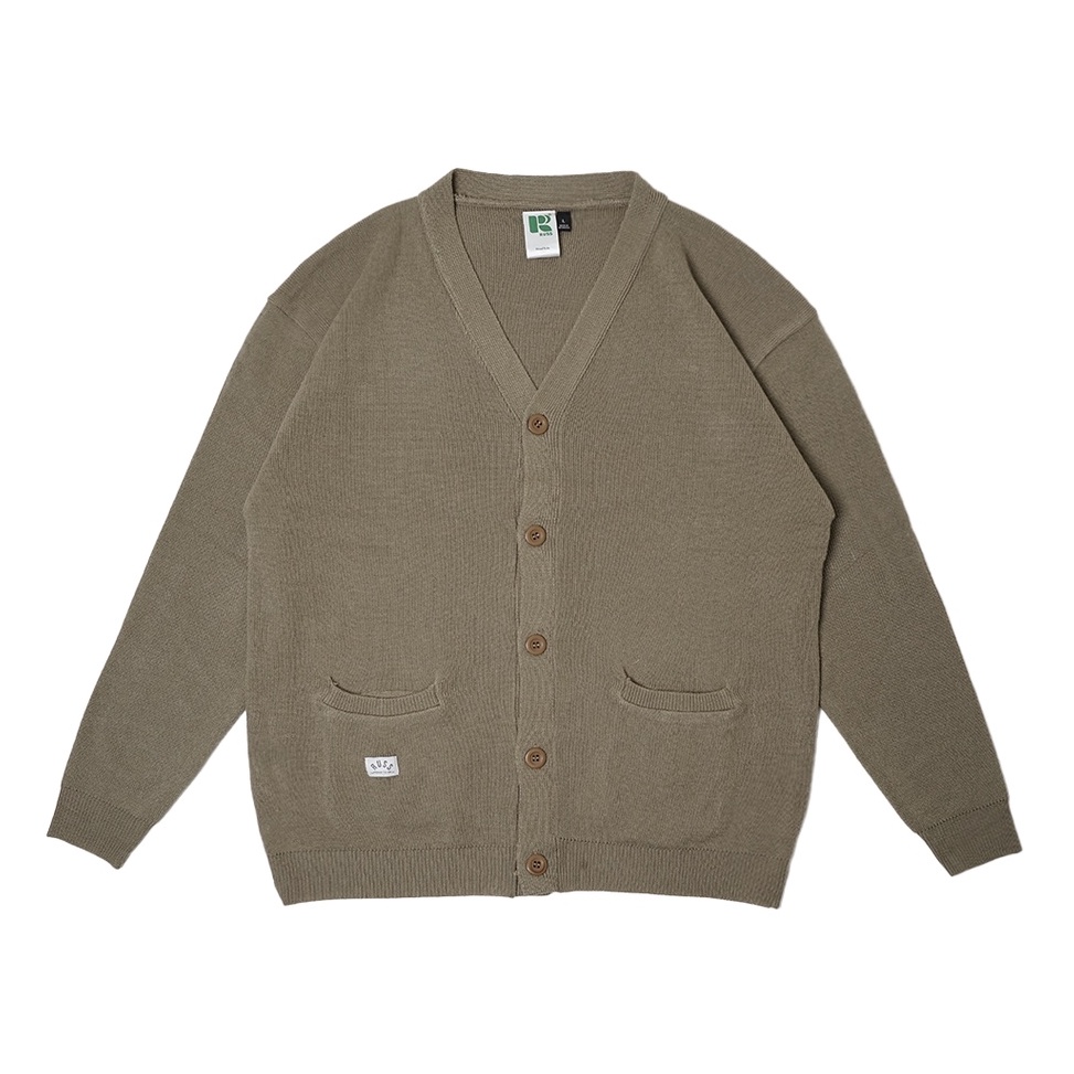 KODE K43C Russ Sweater Cardigan Knitting Rajut Tweed Brown