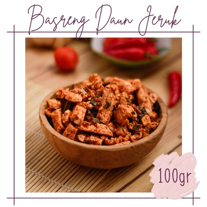 

Basreng Daun Jeruk Renyah - Kemasan 100gr
