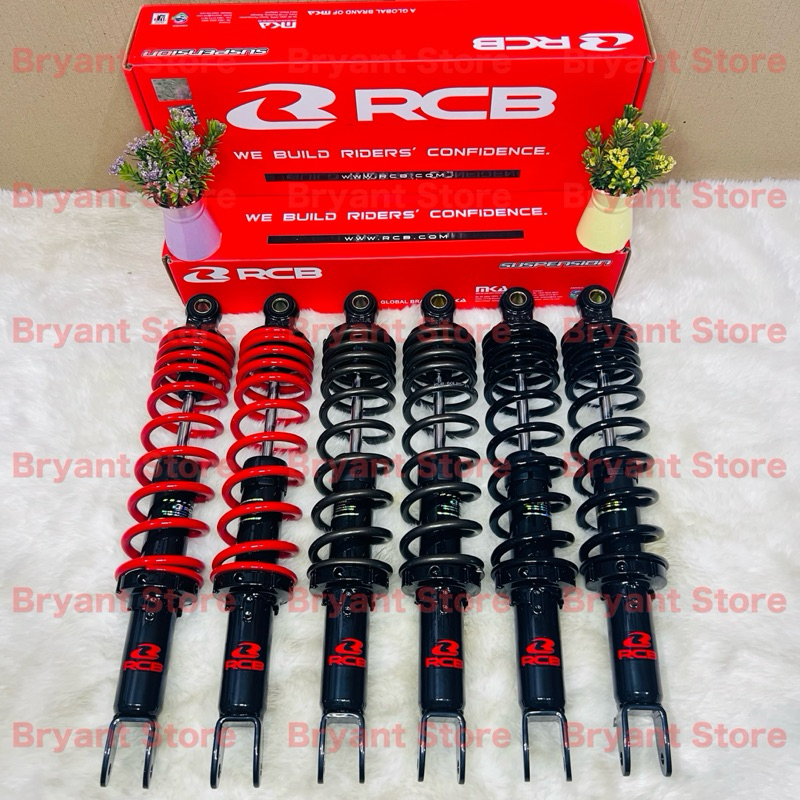 SHOCK BREAKER ORIGINAL RCB RACING A3 SERIES NON TABUNG 305MM 330MM 365MM SHOCKBREAKER NMAX NEW AEROX