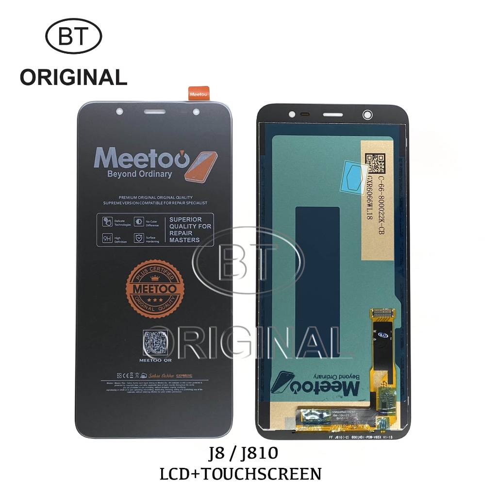 LCD SAMSUNG J8 - J810 - ORIGINAL MEETOO