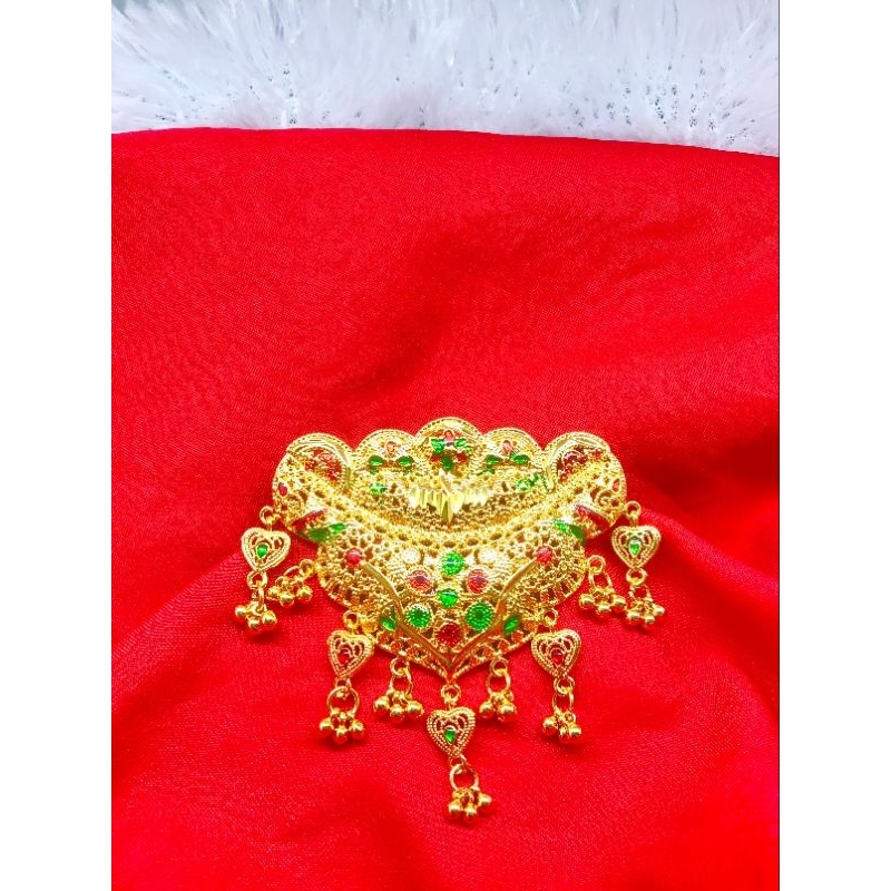 Bros dubai wanita untuk pesta keren mewah lapis emas 0678