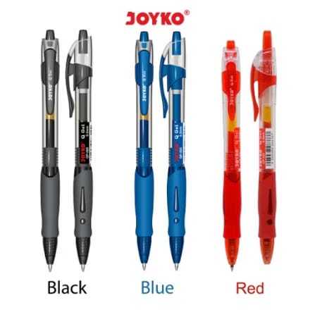 

Pulpen Gel Joyko GP-265 Q-Gel 0.5mm Bolpen JOYKO