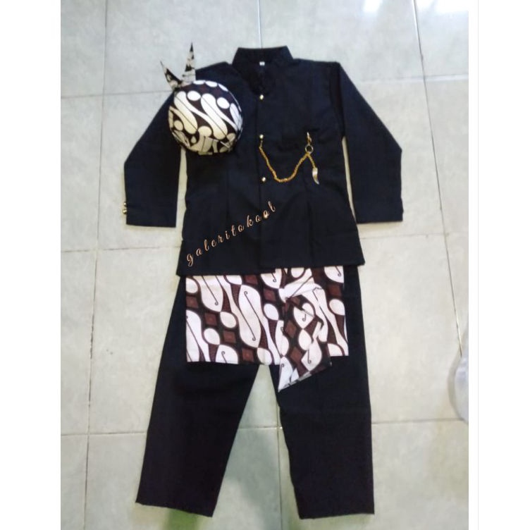 KODE H16A basofi baju adat anak dan dewasa cak ning pakaian adat tradisional