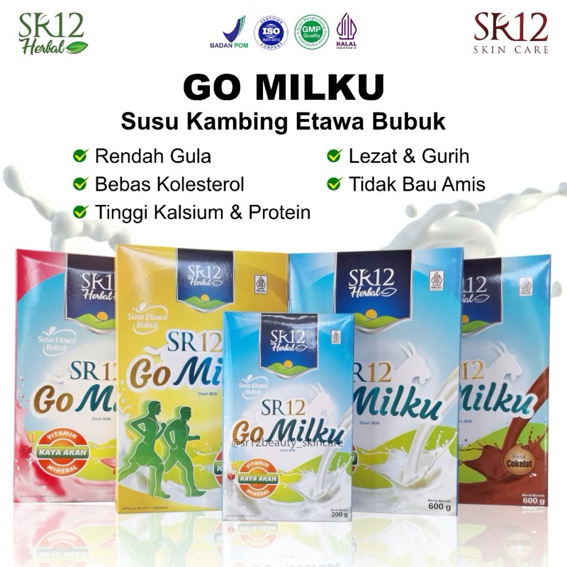 

Susu Kambing Etawa Premium Untuk Ikhtiar Asma TBC Masalah Pernafasan Pneumonia- Susu Go milku SR12 Kambing Etawa Non gula NOn Krimer Non Maltodekstrin- Susu Penggemuk Badan Mencerdaskan Otak Anak Menambah Nafsu Makan SR12 Padang