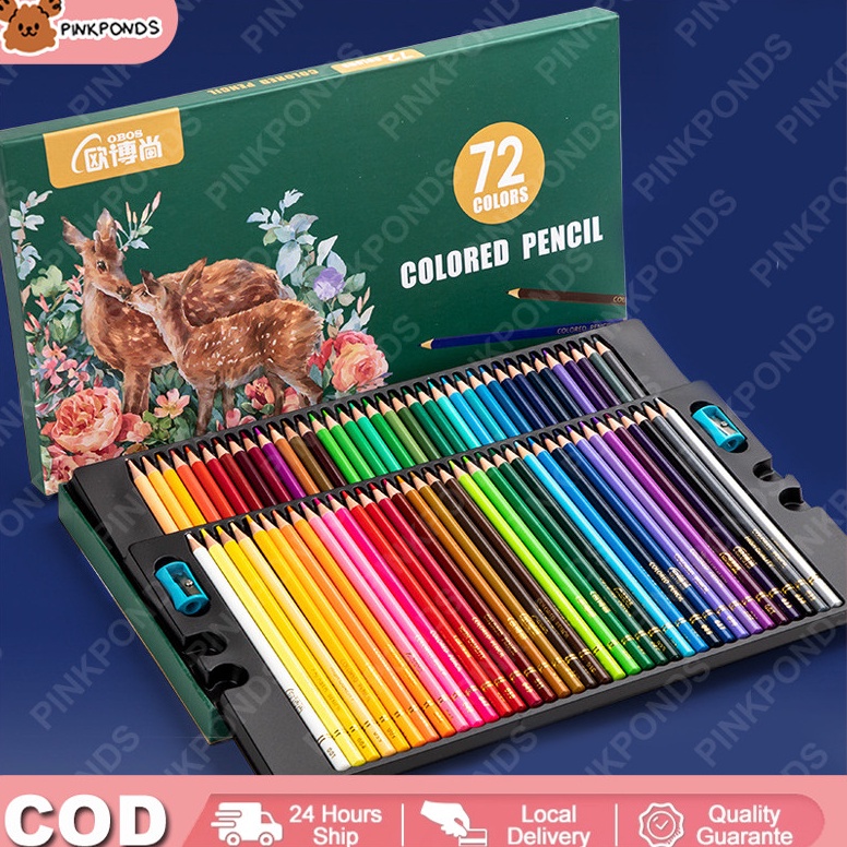 

KODE B58I COD 487212Kuas pewarna berbahan dasar minyak Lukisan sketsa yang digambar dengan tangan Pensil warna yang larut dalam air