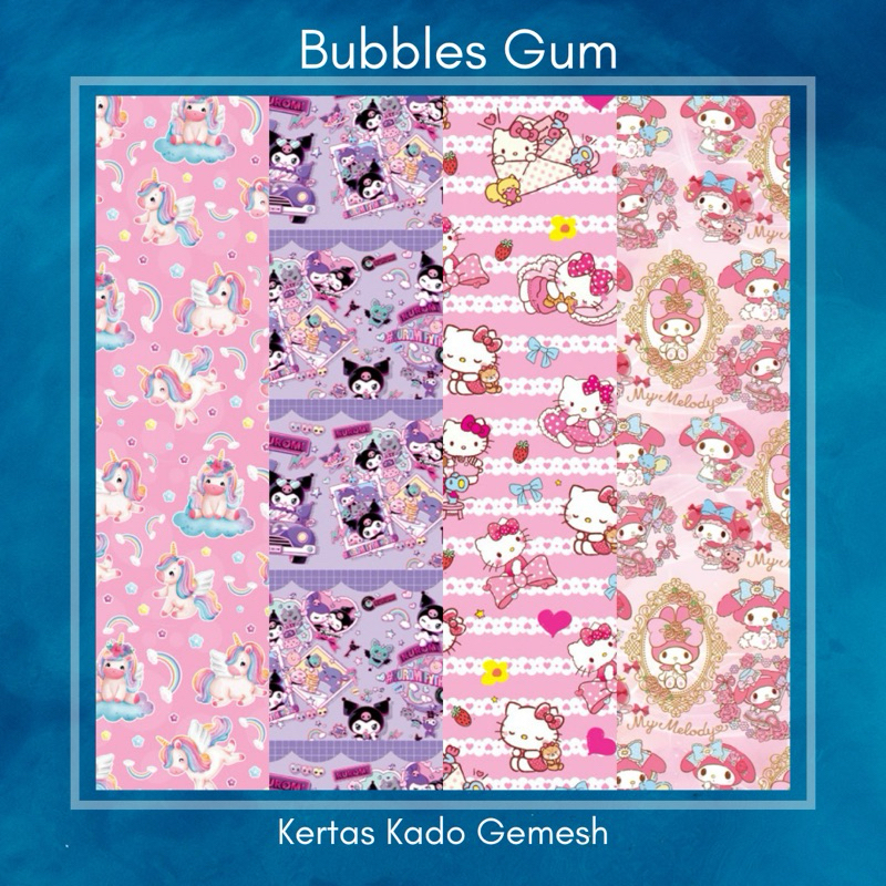 

Kertas Kado Gemesh - Packing Kado