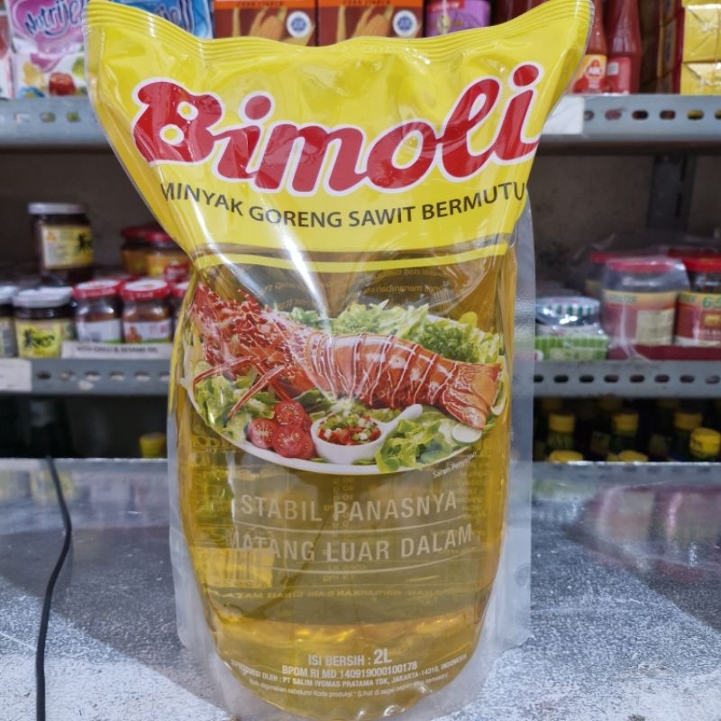 

Minyak Goreng Sawit Bimoli 2 Liter