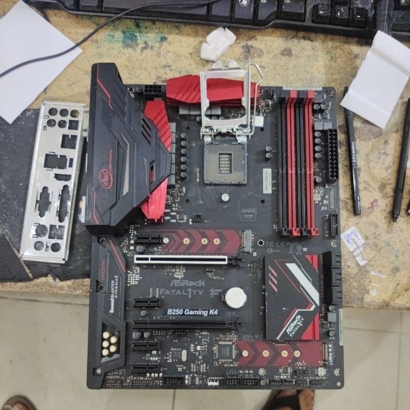 mainboard asrock b250 gaming k4 ddr4 socket 1151