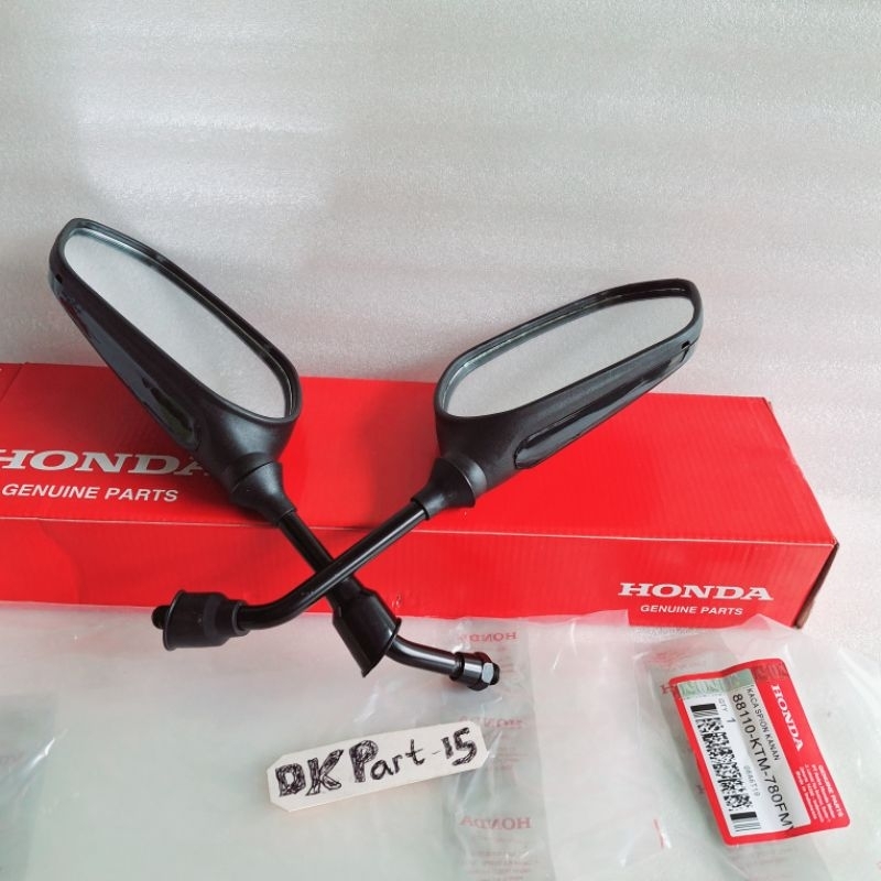 Spion set kanan dan kiri KTM Honda Supra X 125 Karisma Kirana Original