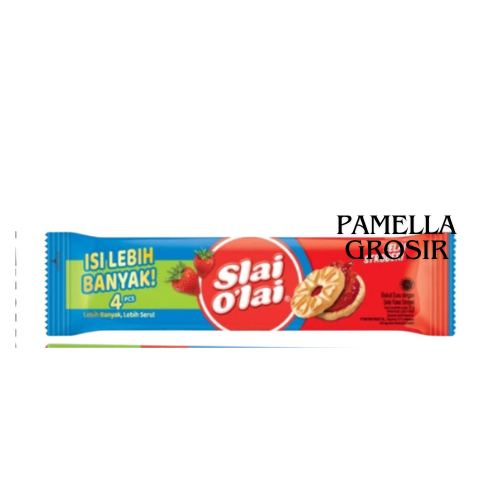 

BISKUIT SNACK SLAI OLAI 32 GR ISI 4 ECERAN 2000
