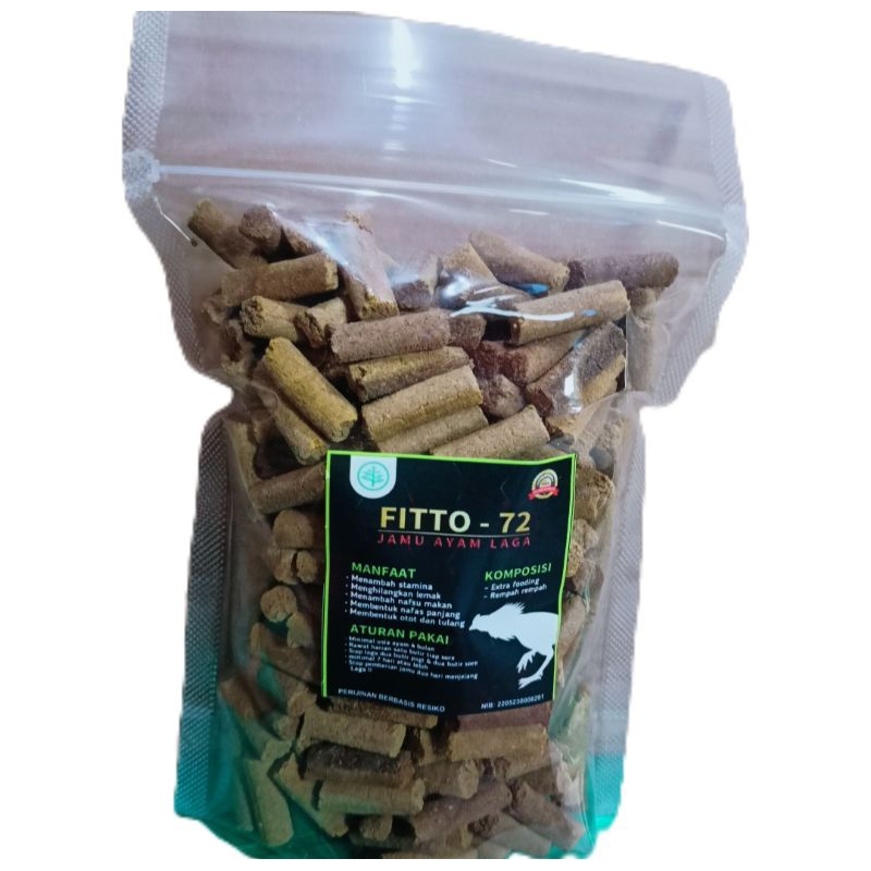 

Piscoklegit_ Fitto - 72, Jamu Ayam Laga Kemasan 100 Butir